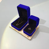 Beryohz Velvet Necklace Pendant Gift Box Jewelry Box